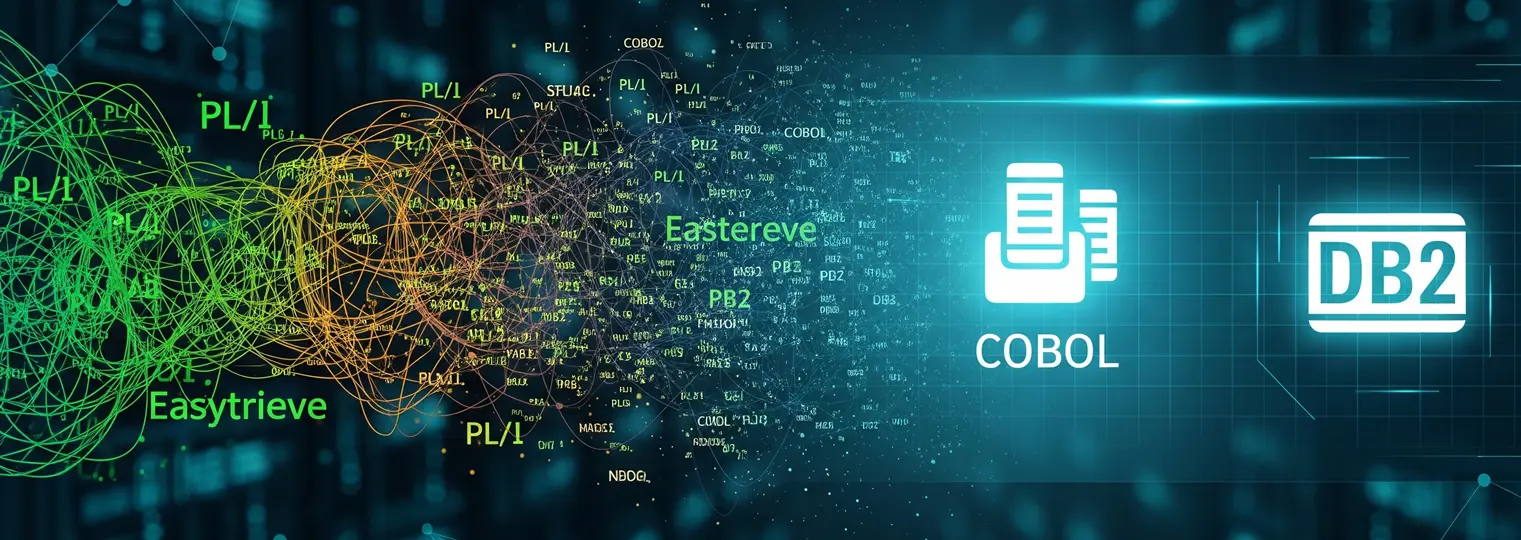 Imagem modernizar aplicações PL/I, Easytrieve, COOL:Gen ou APS